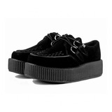 Creepers Gamuza Plataforma Tuk V7757 Punk Rockabilly Demonia