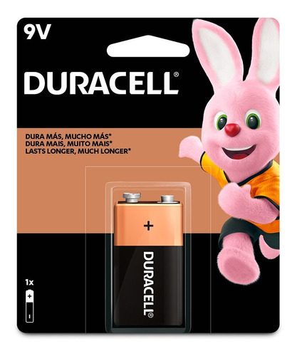 Pila Duracell 9v Alcalina