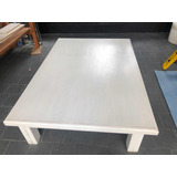 Mesa Ratona De Madera Blanca