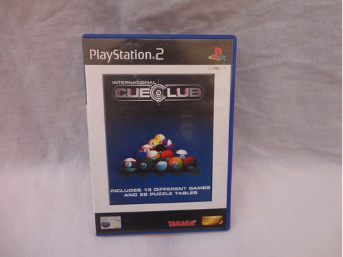 International Cue Club - Jogo Original Europeu Playstation 2