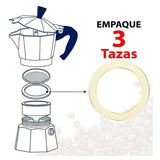 Empaque De 3 Tazas Para Cafetera Italiana Bialetti Y Turmix