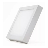 Panel Plafon Led Cuadrado 18w Exterior Aplicar Luz Fria Sica