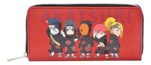 Naruto Red Clouds Akatsuki Chibi Wallet