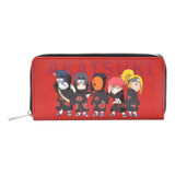 Naruto Red Clouds Akatsuki Chibi Wallet