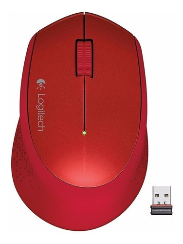 Mouse Inalámbrico Logitech  Mouse Inalambrico M280 M280 Rojo