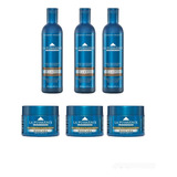 Kit Matizador Azul Shampoo Y Máscara De La Puissance 