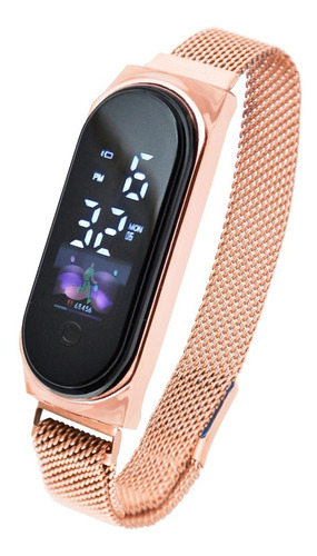 Reloj Touch Pulsera Tipo Band Mujer Moda Iman 