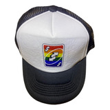 Gorra Trucker Gay Card Pride Lgbt  Tarjeta De Juego Arcoiris