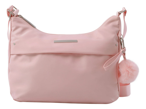 Bolso Mujer Porta Pc 10  Adelaide 1 2.0 Rosado