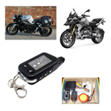 Sistema De Alarma Antirrobo De Seguridad Para Motocicleta