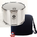 Surdo Alumínio Axé 22 Pol 40cm Profissional Timbra + Capa