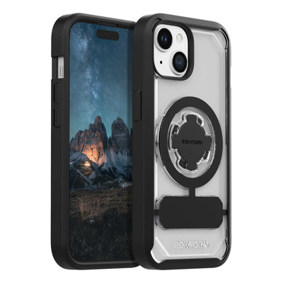 Funda Rokform Crystal Series Para iPhone 15, Magnética Y Transparente