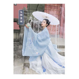 Hanfu Original 3 Piezas Importado China Oriental No Kimono