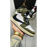 Tenis Retro 1 Travis Scott Unisex