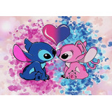 Kit De Pintura Disney Stitch Diy Diamond 5d, Regalo -p