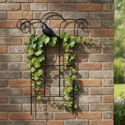 Enrejado Metálico Decorativo Para Plantas Trepadoras De Jard | MercadoLibre