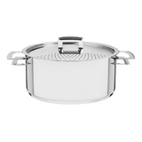 Olla Spaghetti Tramontina Brava Acero Inox Fondo Triple 6,1l