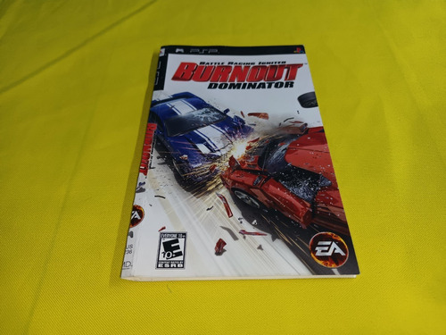 Portada Original Battle Racing Ignited Burnout Dominator Psp