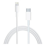 Cable Para iPhone 11 Original 2 Metros Tipo C A Lightning