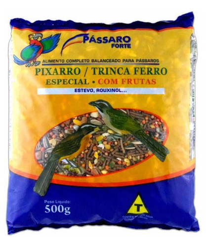 Pixarro/trinca Ferro Especial Com Frutas 500g