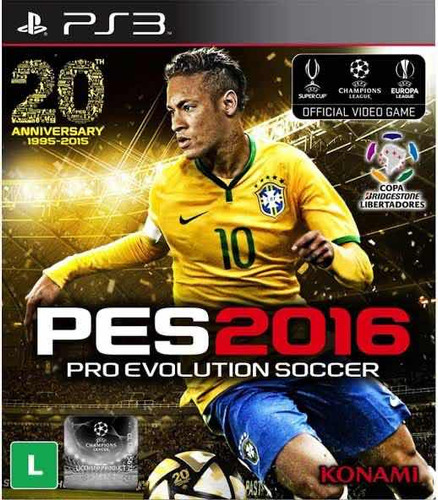 Juego Físico Ps3 Pes 16 Pt-br