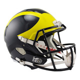 Ncaa Michigan Wolverines - Casco De Réplica De Tamaño...