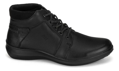 Botín Negro Casual Dama Flexi Tres Reyes
