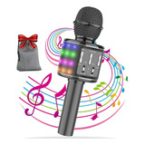 Microfono De Karaoke Inalambrico Con Bluetooth, Maquina D...