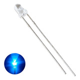 10x Led Azul 3mm Alto Brillo Alta Luminosidad Arduino Hobby