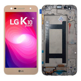 Tela Frontal Display Touch LG K10 Power M320 Com Aro