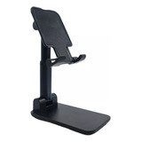 Suporte Celular iPad Tablet Retrail De Mesa Preto Universal