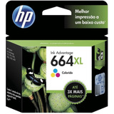 Cartucho De Tinta Hp 664xl Color Original F6v30ab - Lacrado!