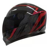 Casco Integral Vertigo V32 Influence Rojo/negro Brillo Xl