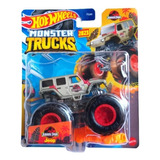 Jeep Wrangler Jurassic Park Hot Wheels Monster Trucks 1/64 M