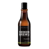 Redken Brews Daily Shampoo Para Hombre Uso Diario