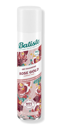 Shampoo Seco En Aerosol Batiste Rose Gold Lavado Sin Agua