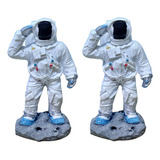 Decoraciones Del Espacio Exterior: Astronaut Crafts, 2 Unida