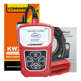 Scanner Automotriz Multimarca Konnwei Obd2 Profesional Lcd