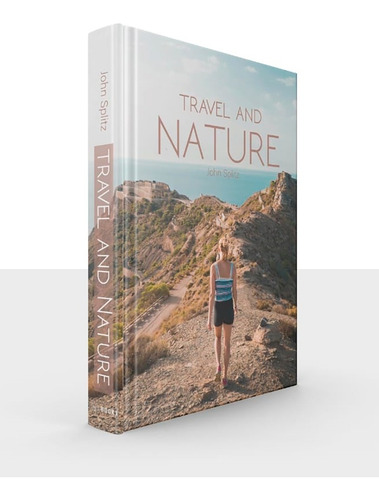 Caixa Livro Travel And Nature 30x24x4cm