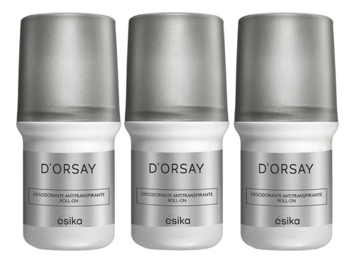 Desodorante Roll On Dorsay X3 Unidades Ésika