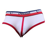 Pack X3 Calzoncillos Slip Brief De Algodón Para Hombre