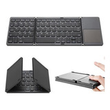 Teclado Plegable Universal Bluetooth Trackpad