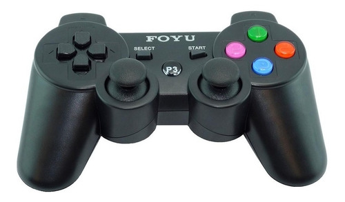 Controle Dualshock Playstation Ps3 Lacrado Sem Fio Foyu