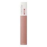 Labial Larga Duración Maybelline Superstay Matte Ink - 5ml Acabado Matte Larga Duración Color Loyalist