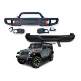 Defensa Facia Bumper Jeep Jk Delant Y Traser 10 Aniversario