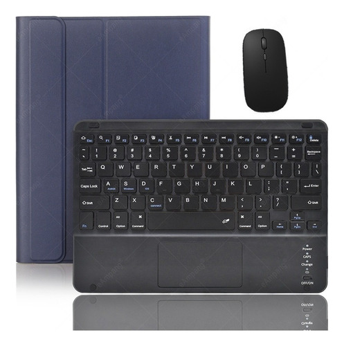 Capa De Teclado Para iPad Air 3 10.5/pro 10.5 Com Mouse Ñ