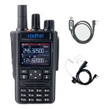 Radtel Rt-490 Gps Bluetooth App Programming Tri-band Radio 1