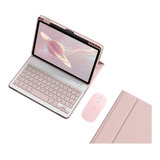 Capa+teclado+mouse C/slot Caneta Para iPad Mini 6 8.3