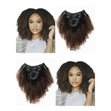 Extensiones De Cabello - Clip Ins Afro Kinky Curly For Black