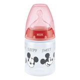 Mamadera Fc+ Cont. Tem. Disney Mickey Mouse 150ml Roja